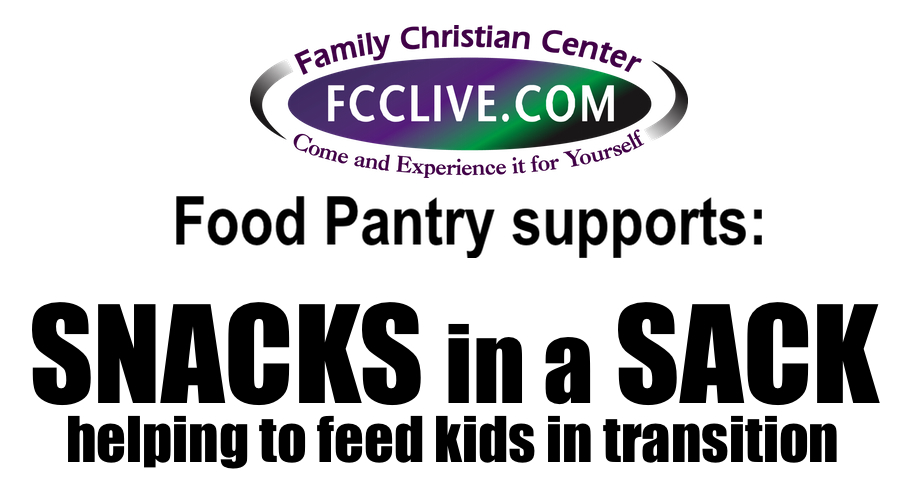 FCC Food Pantry - Snacks in a Sack